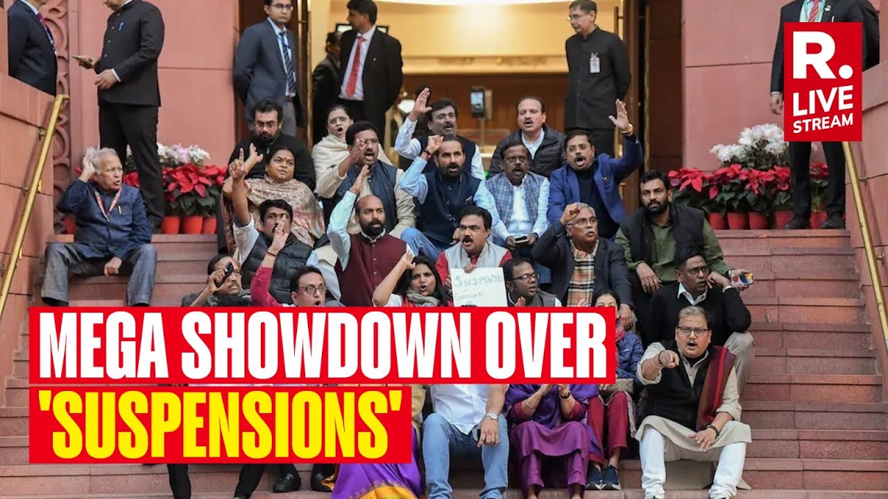 Parliament Winter Session LIVE: Opposition's Protests Disrupt Proceedings In Rajya Sabha, Lok Sabha