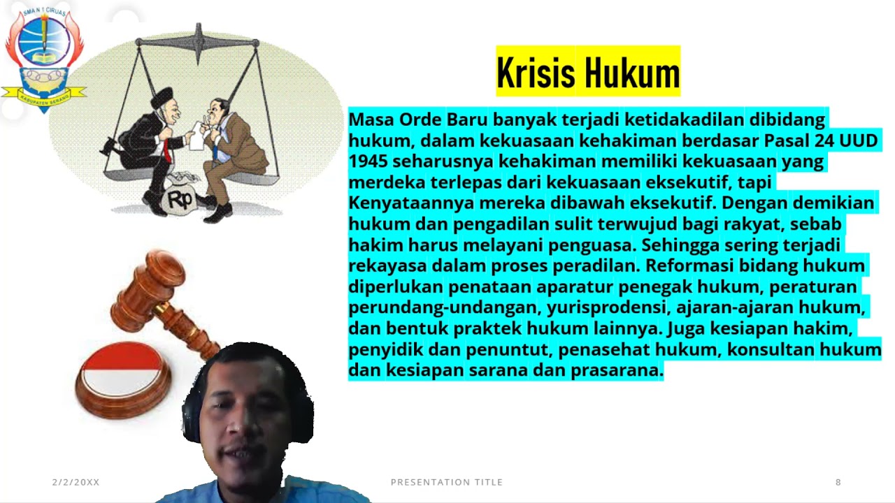 Lahirnya Reformasi 1998, Sejarah Indonesia XII