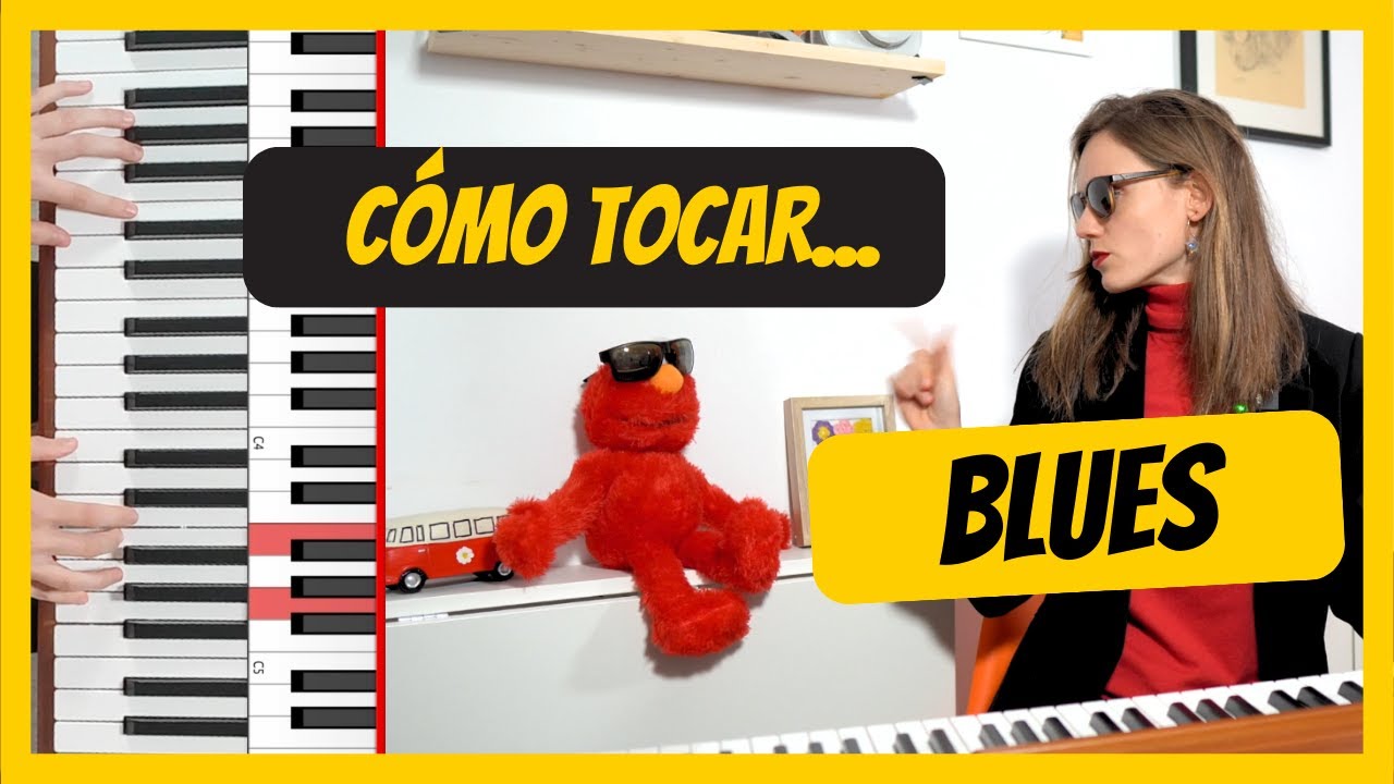 Cómo tocar BLUES al piano 🎹 Paso a paso 👌
