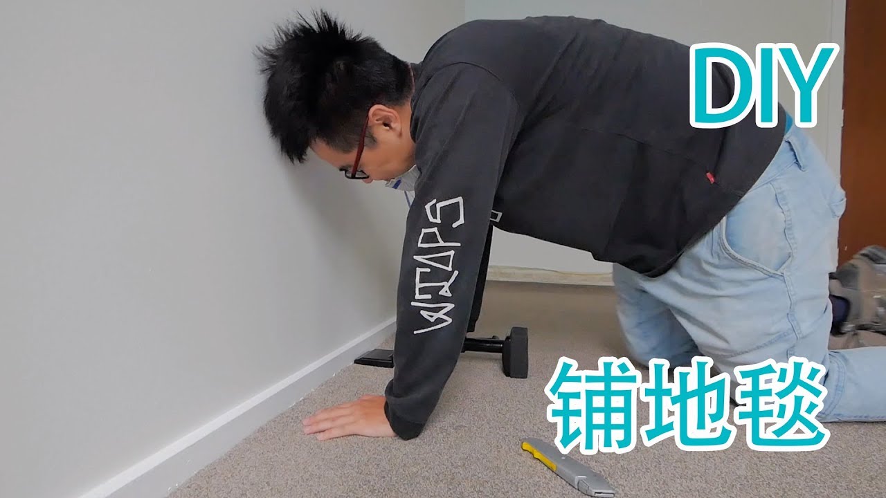 自己铺地毯DIY（新西兰 Harold Vlog 455）