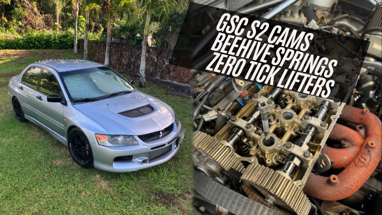 Landon’s Evo 9 MR Gets GSC S2 Cams and Beehive Springs Installed!