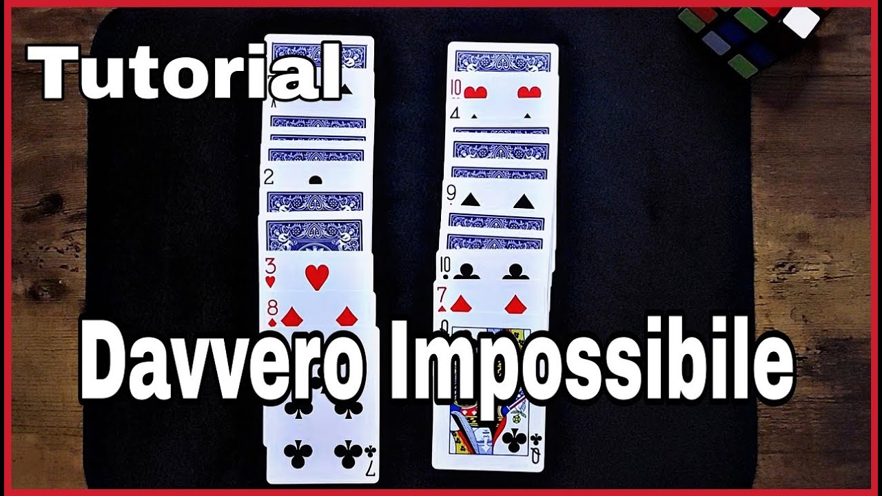 IL SEGRETO PIù INGENIOSO DELLA MAGIA \\ TUTORIAL