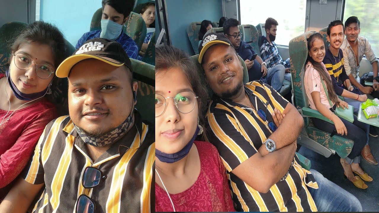 জীবনে প্রথম AC Train এ চড়লাম দুজনে | Howrah To Tarapith In AC Chair Car | BISWA BHARATI Express
