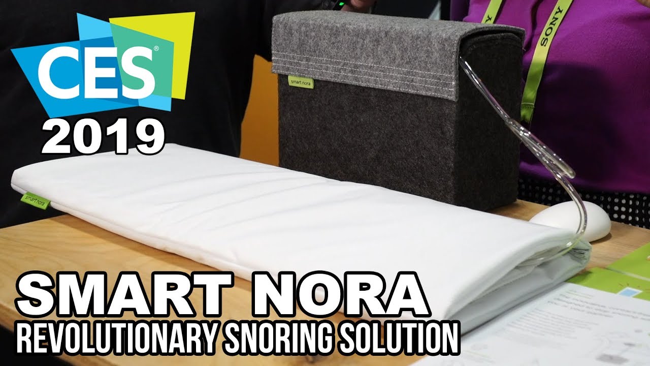 Smart Nora Snoring Solution at CES 2019!