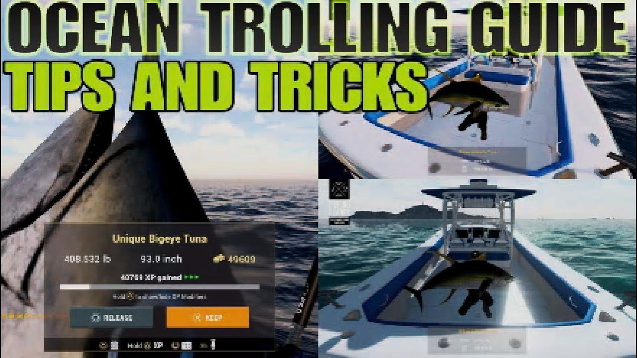 How to troll the OCEAN FOR giant Tuna and more!! Fishing Planet guide