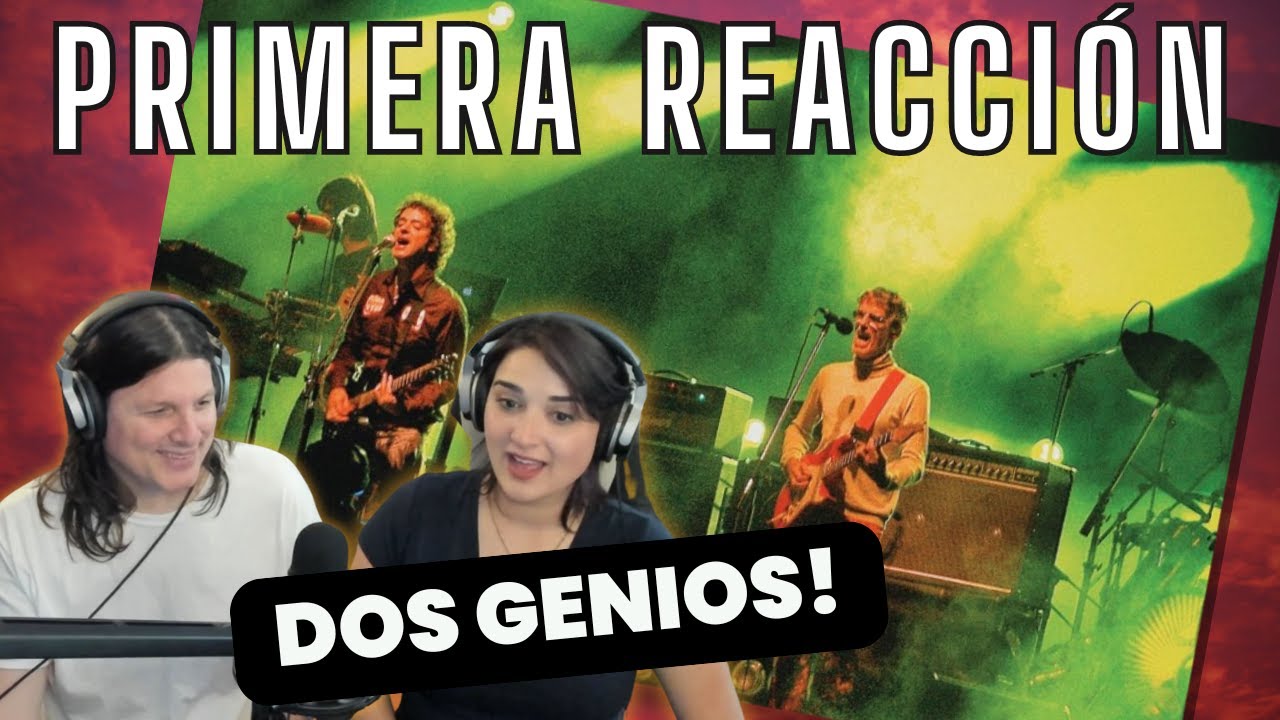 LUIS ALBERTO SPINETTA & GUSTAVO CERATI - Bajan   VIDEO en Vivo | PAREJA Gringa & Aleman REACCIONA