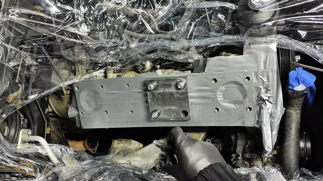 BMW M54 cylinder head bolt thread repair