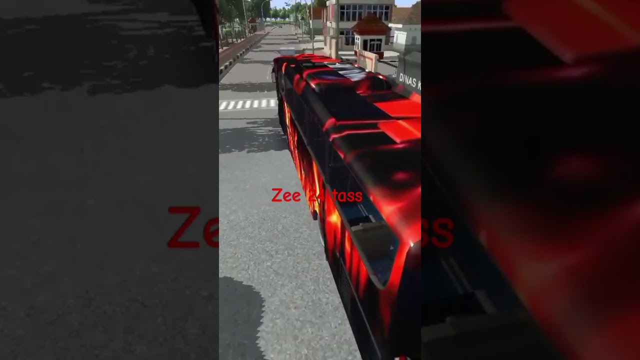 zee 24 tass👹 chi mothi batmi ☠️ #howtodownloadmodsinbussimulator bus simulator 👺