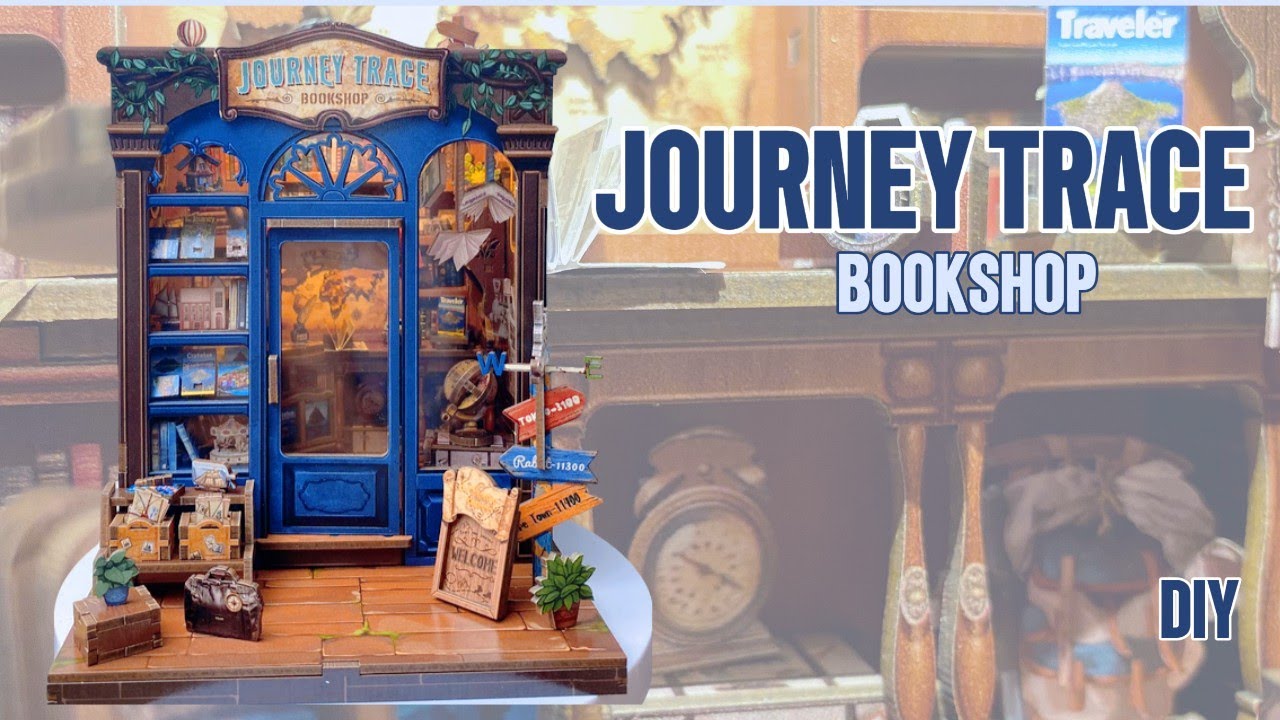 Journey Trace Bookshop DIY Book Nook Kit