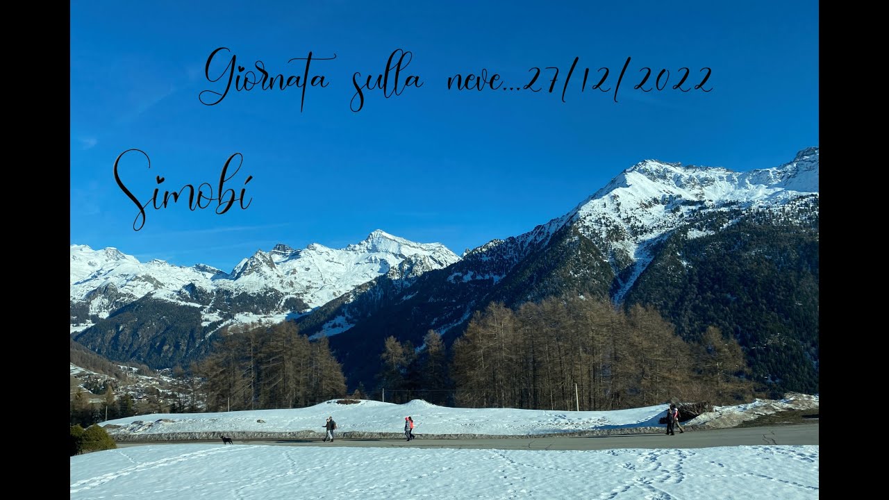 Giornata sulla neve ad Antagnod....#simobí #snowday #vacanzasullaneve #valledaosta #gitafuoriporta