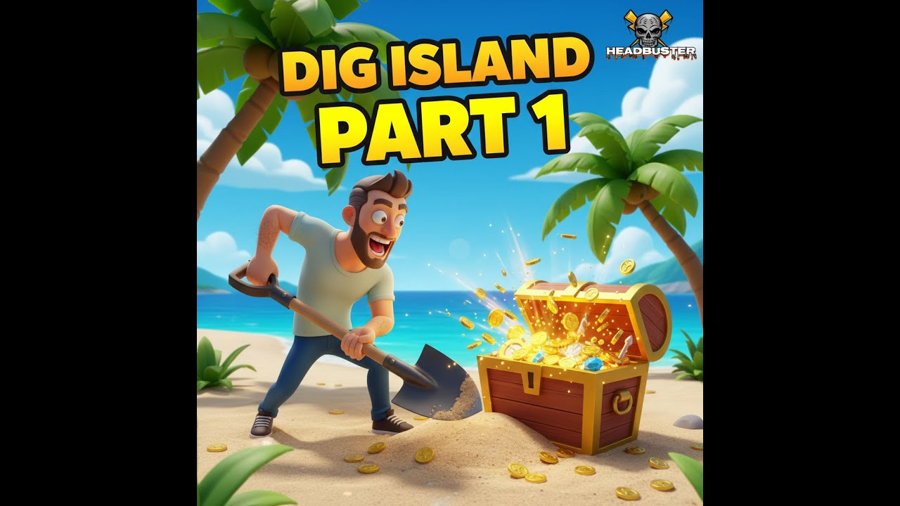 Dig Island – Full Adventure Survival Series 🏝️⛏️ || PART - 1
