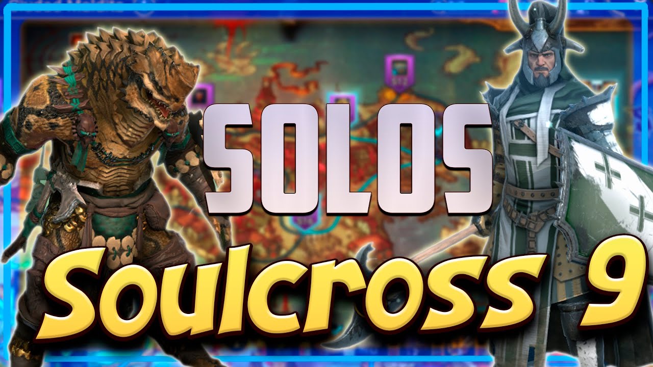 😲 AL-NAEMEH en Soulcross 9: SOLO y FULL AUTO con BASILISCO (o BUSHI)【 RAID SHADOW LEGENDS 】