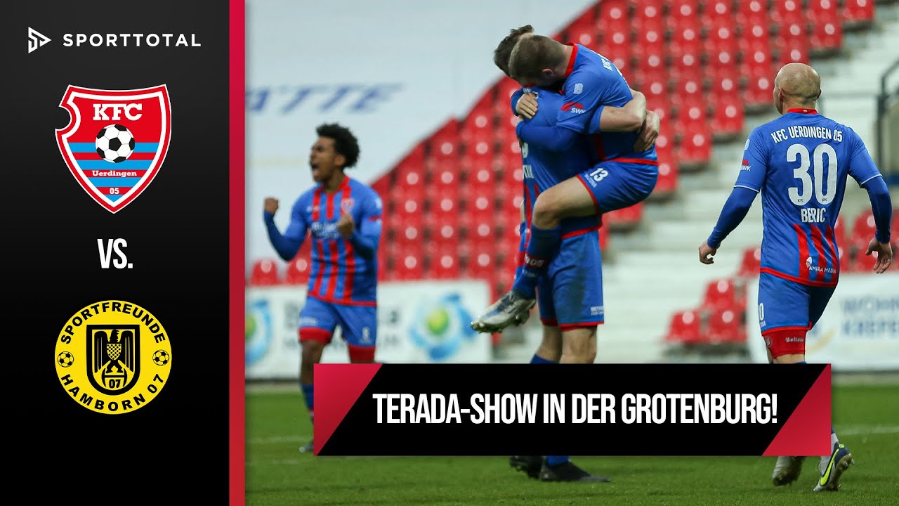 Wilde Partie: 9:3 nach 1:3 Rückstand! | KFC Uerdingen - SF Hamborn 07 | Oberliga Niederrhein