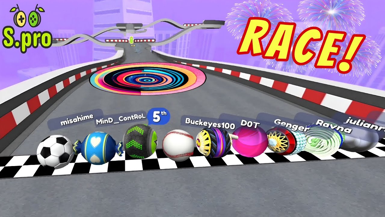 Going Balls - Speedrun Epic Race 531 ᯓ⚽︎ #goingballs #gameplay #marblesrace