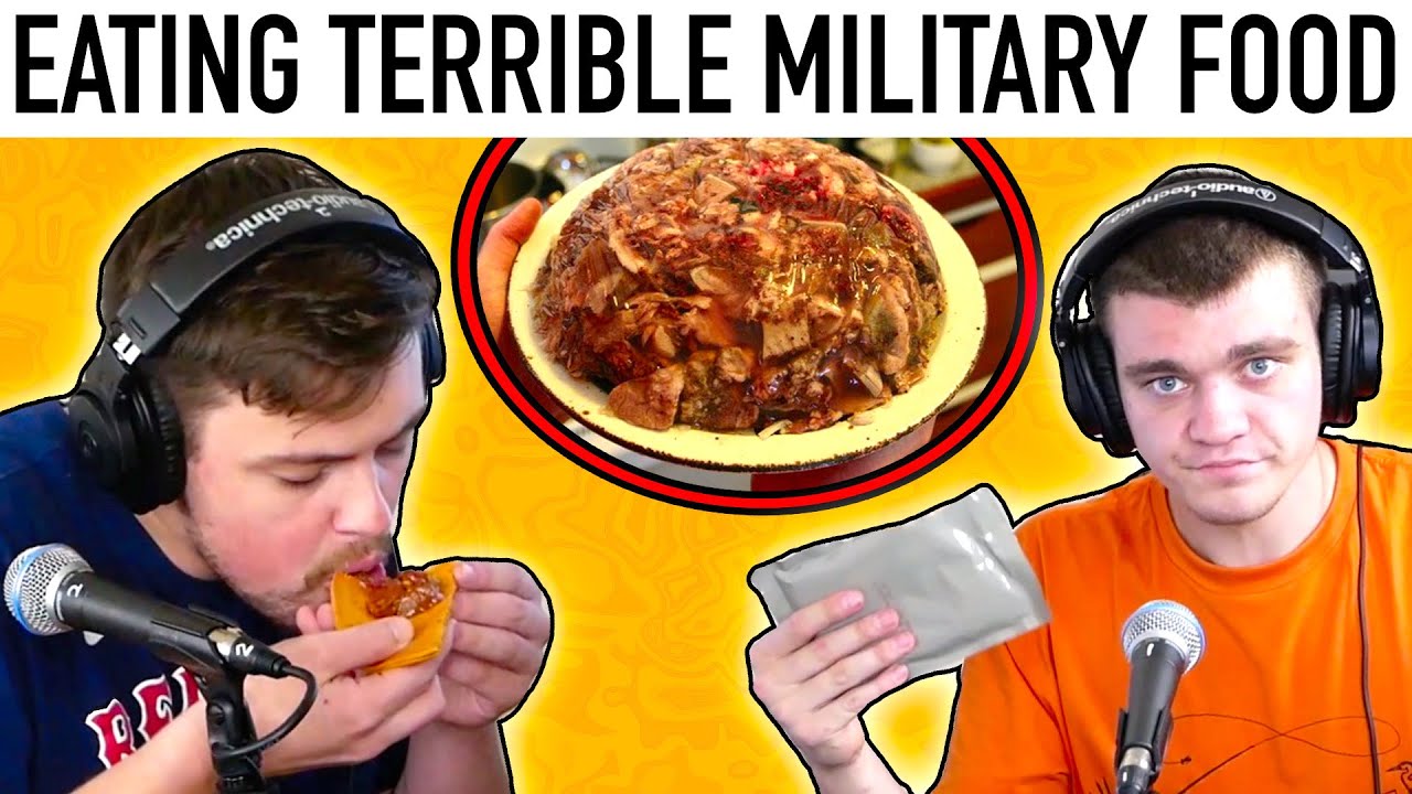 Eating TERRIBLE Military Food! Kickin it with KG (Ep.13)
