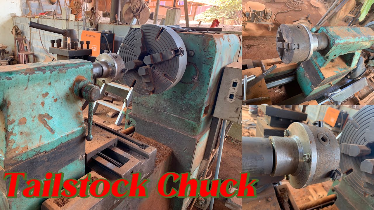 The Secret Behind Tailstock Chuck Creation Revealed@abom79