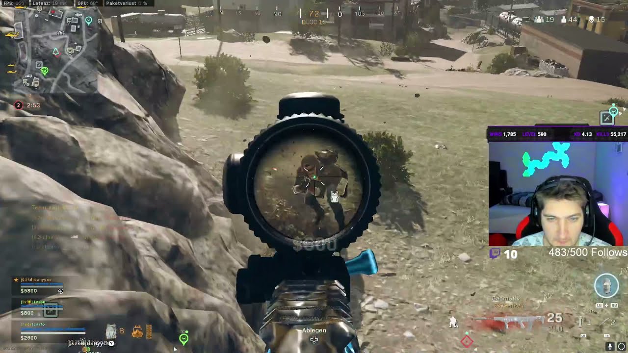 Crazy 33 Kill Game With EM2 Meta