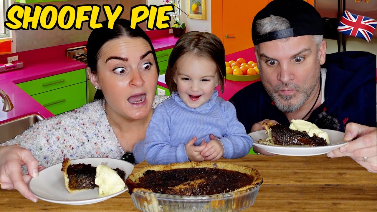 Brits Try To Make [SHOOFLY PIE] for the first time!
