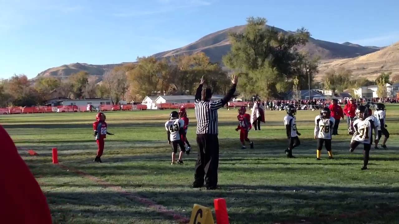 TOUCHDOWN GRANGER!! By #8 Thomas - Granger vs Cottonwood 11
