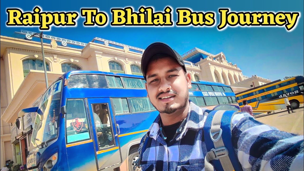 Raipur to Bhilai Bus | Raipur to Bhilai By Bus |  chandan vlogss |