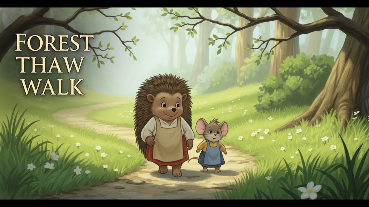 Quiet Forest Walk | Gentle Spring Awakening Ambience