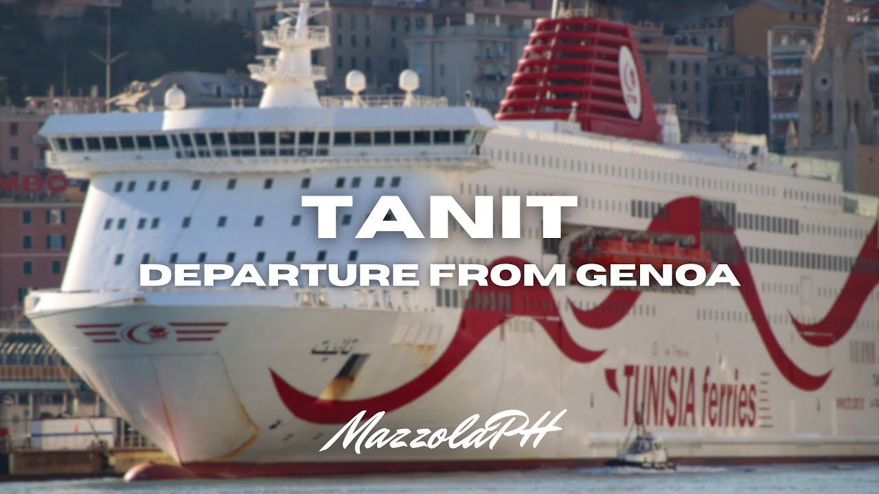 TANIT | Departure from GENOA