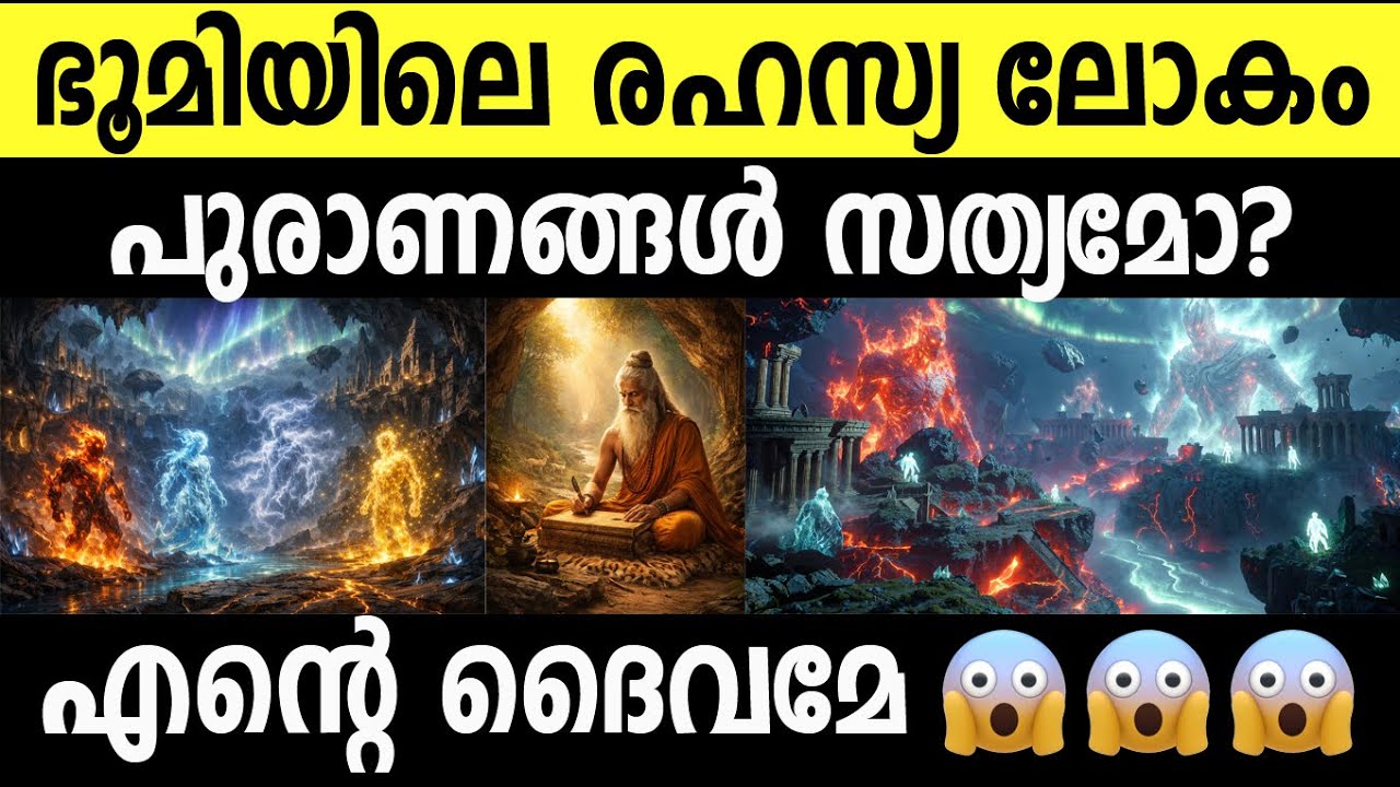 ഭൂമിയില്‍ രഹസ്യ ലോകം!!! പുരാണങ്ങള്‍ സത്യമോ? Secret world inside earth? Energy life forms and gods