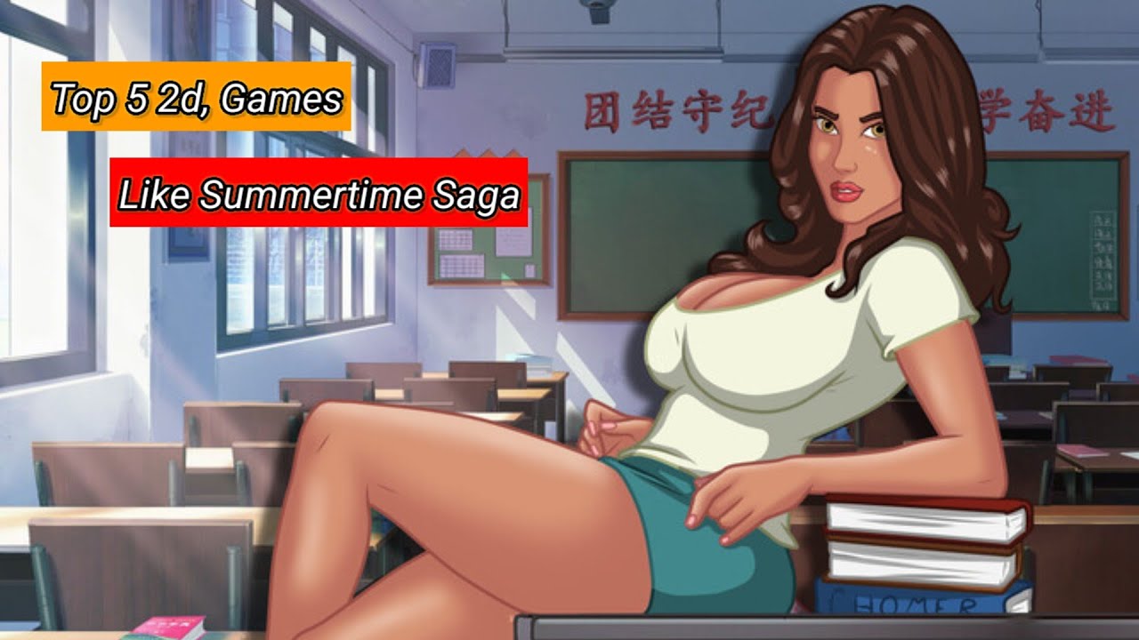 Top 5 2d Games Like Summertime Saga Part 1