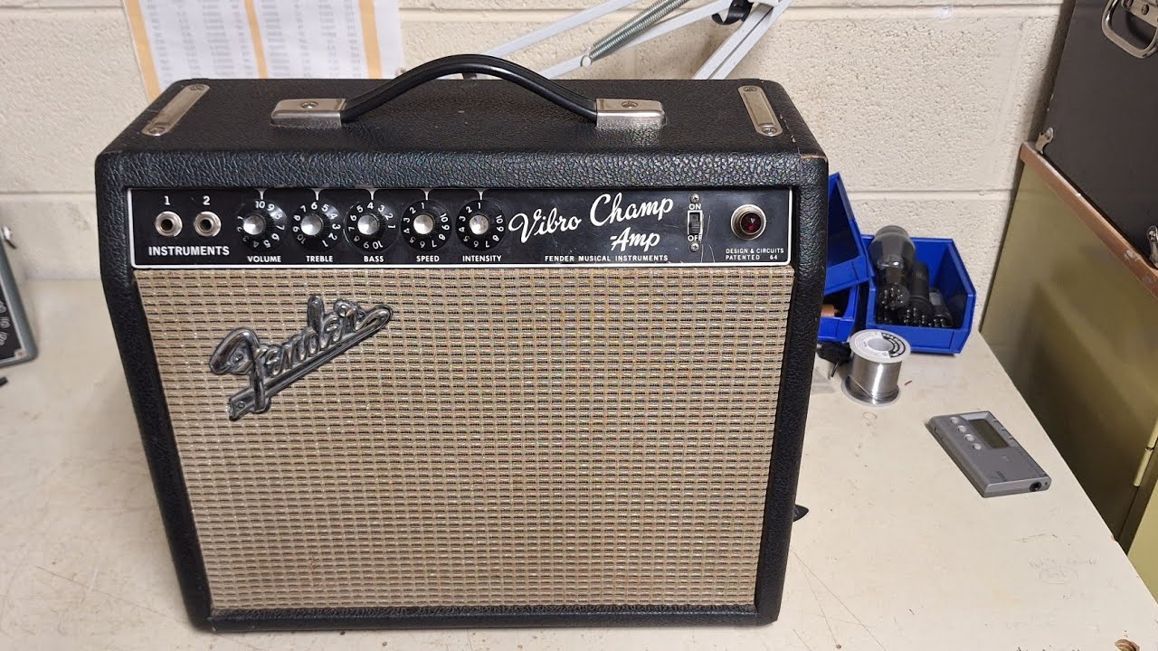 1966 Fender Vibro Champ - Just A Awesome Amp!