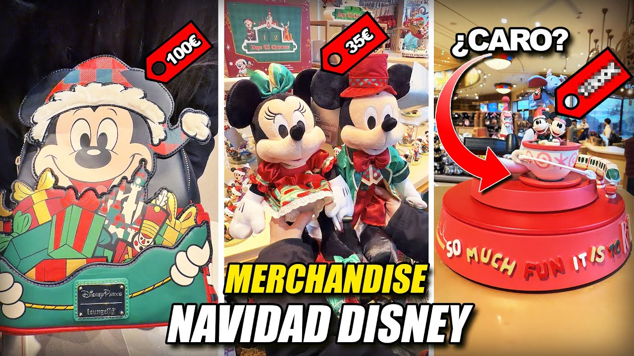 Qué COMPRAR en Disneyland París ANTES de que acabe la Navidad (Rebajas y REYES) 🎄