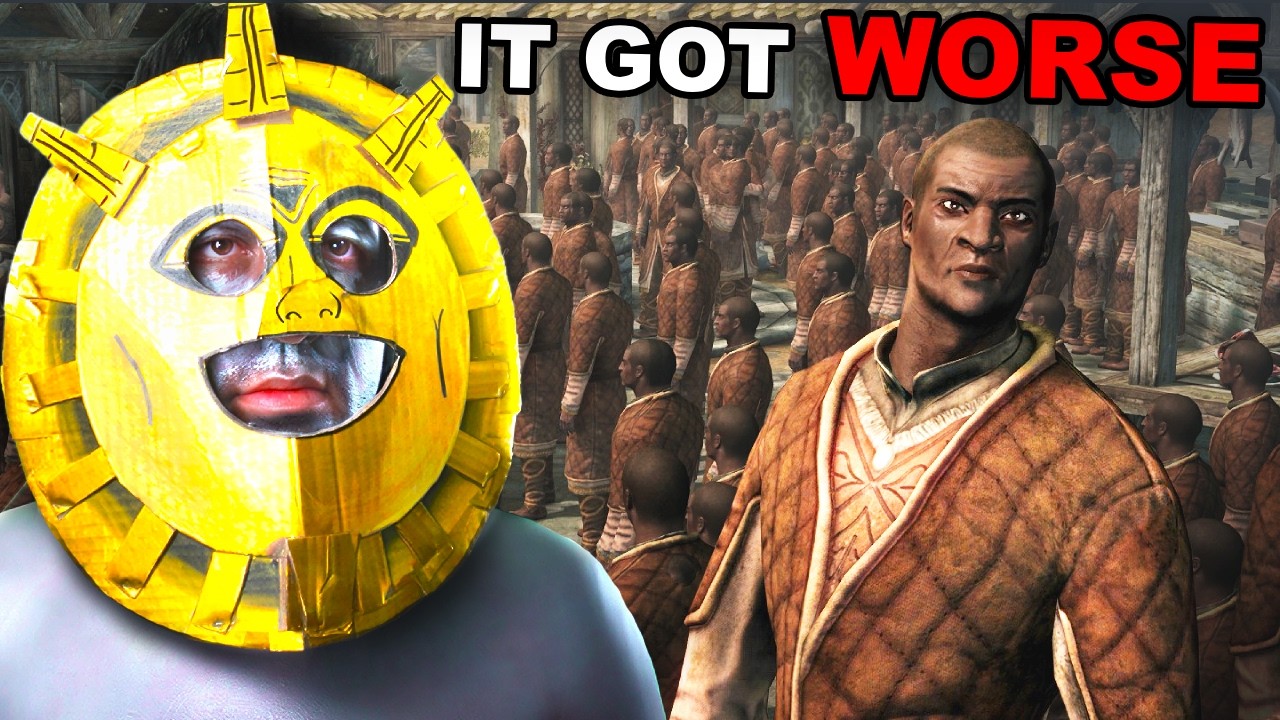 Я позволил модифицировать Skyrim через Chat Mod… Они создали 9000 NPC.