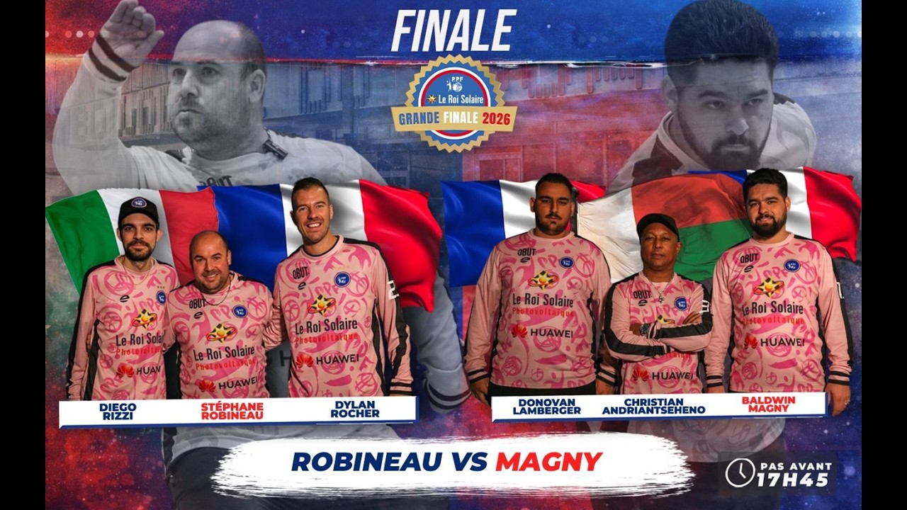 Grande Finale du circuit Passion P&eacute;tanque Fran&ccedil;aise Finale homme