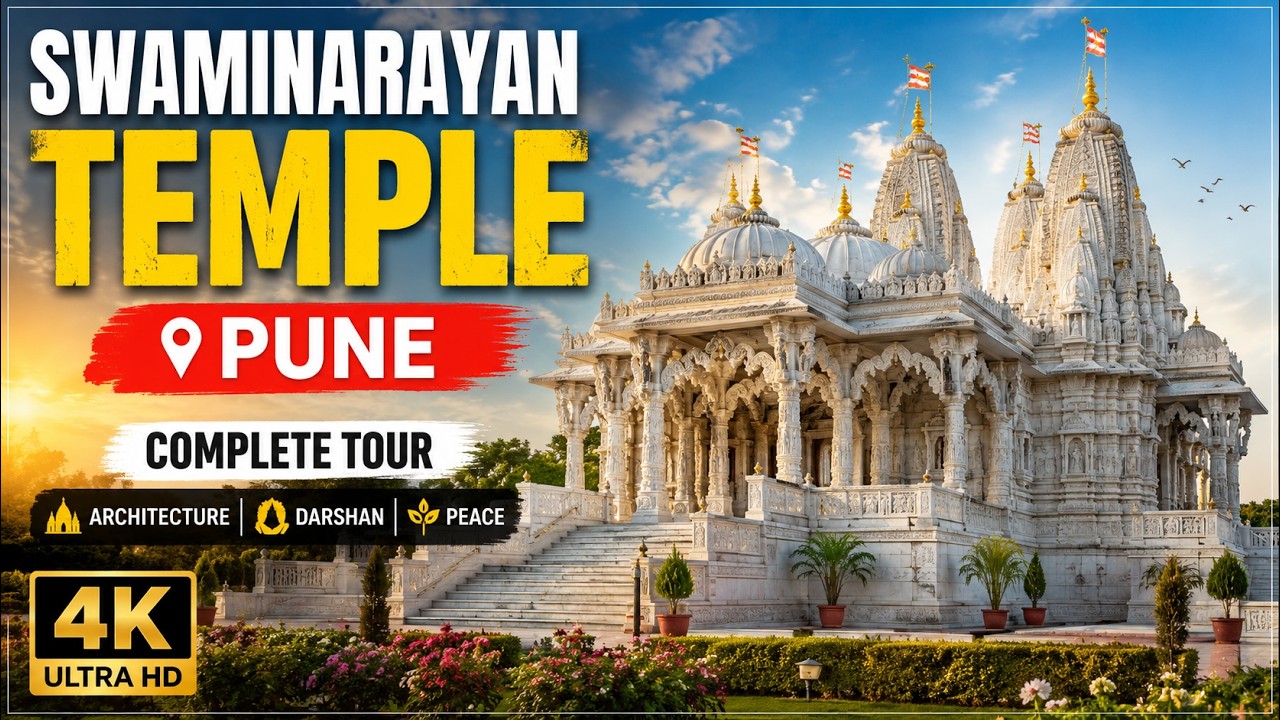 Swaminarayan Temple Pune 🇮🇳 | A Peaceful & Beautiful Spiritual Experience