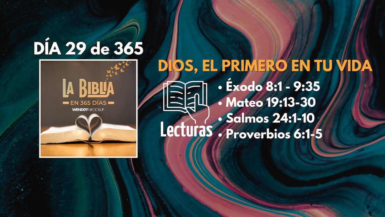 Día 29 de 365: Dios, el primero en tu vida 📖✨