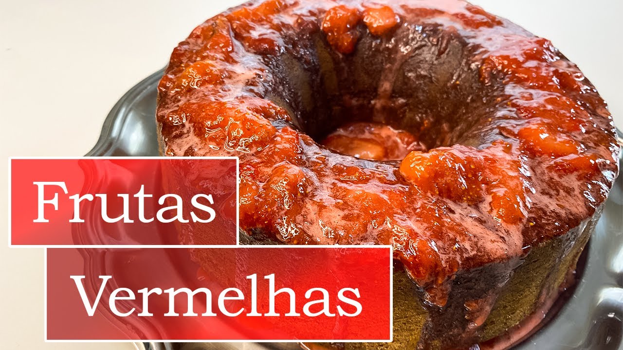 Bolo de Frutas Vermelhas | Receita Especial para o Dia das Crianças