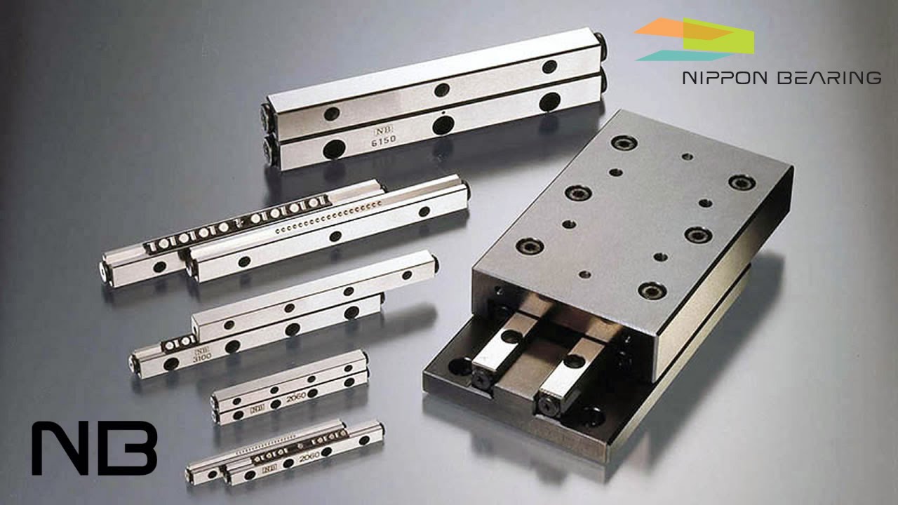 NB Anti Cage-Creep Cross Roller Slide Guides and Tables