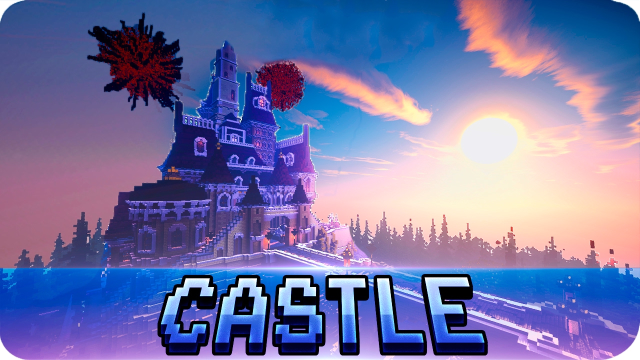 Minecraft - Beast's CASTLE Map Cinematic - Beauty and the Beast Castle in Minecraft