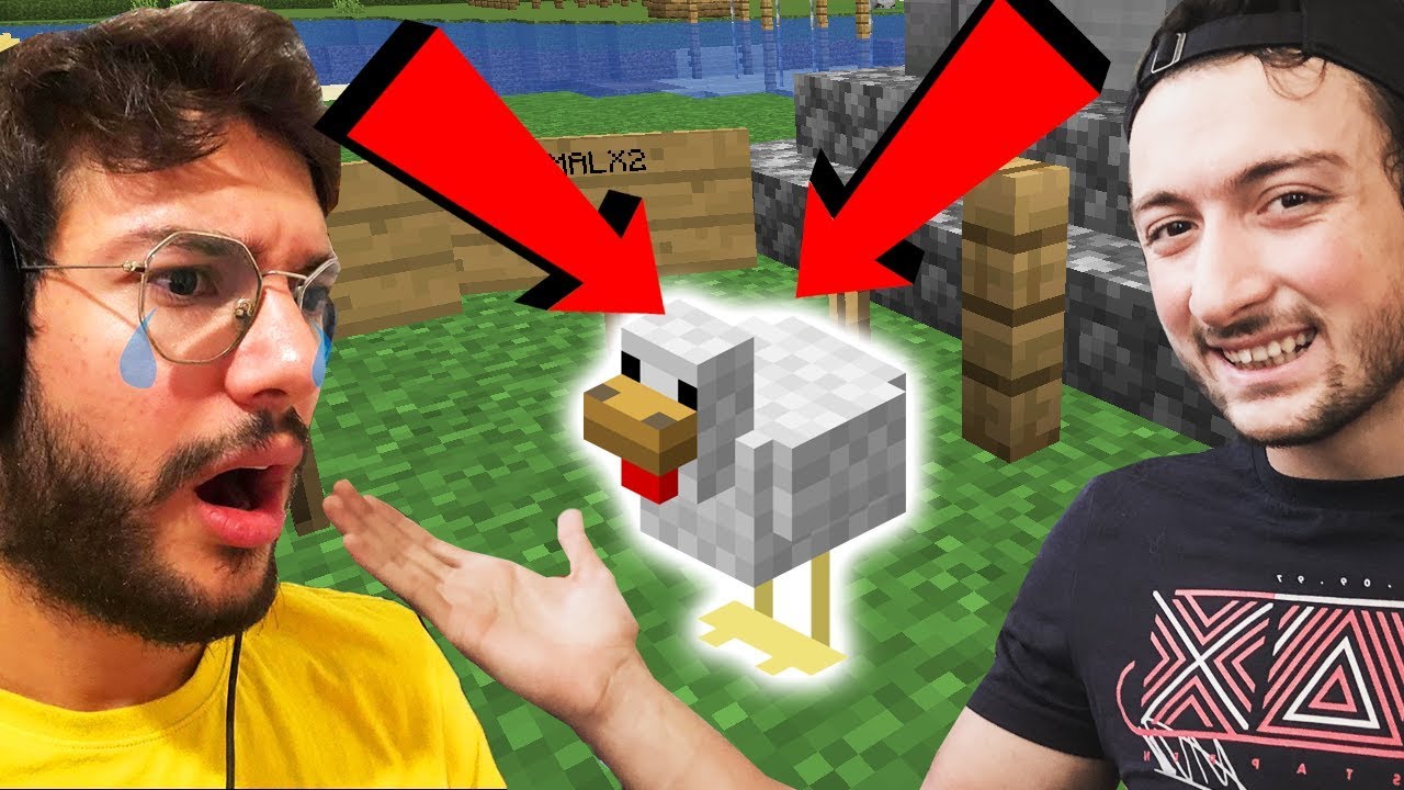 MINECRAFT'ta HOROZ'un EN İYİ ARKADAŞINI KAÇIRDIM !! *vales çıldırdı*