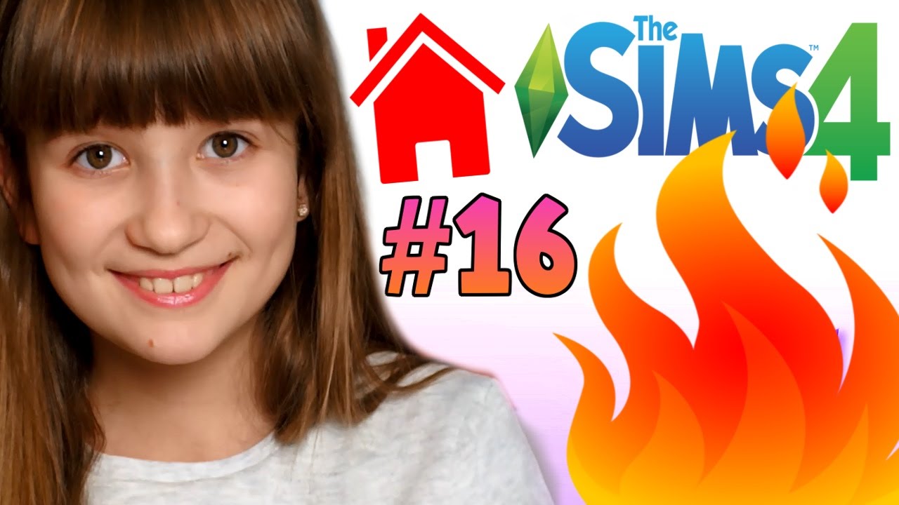 #16 The Sims 4 PRZEPROWADZKA i POŻAR ! ❤ CookieMint