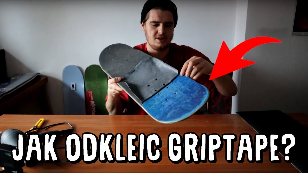 Jak poprawnie odkleić papier ścierny od deskorolki?