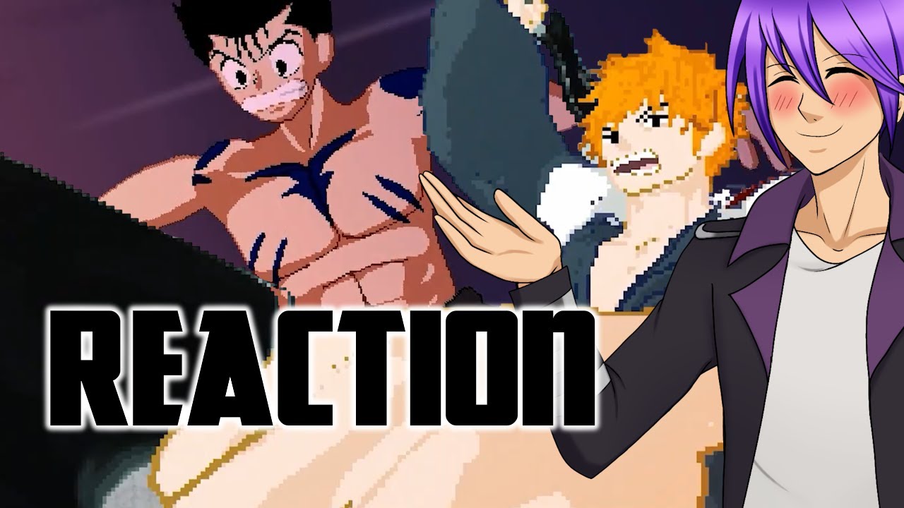 Ichigo VS Yusuke Reaction (DEATH BATTLE!)