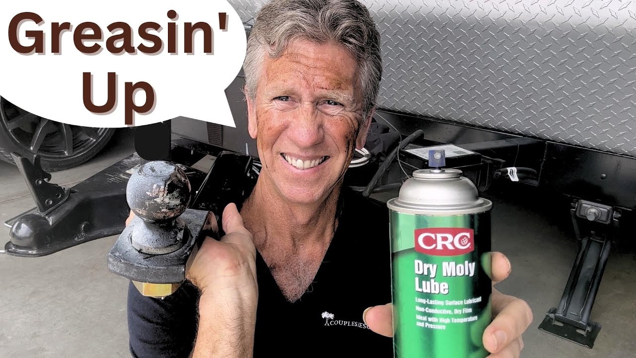 Lubricating Your Popup or A-Frame Camper (Hitch Ball, Coupler, Stabilizer and Steps)