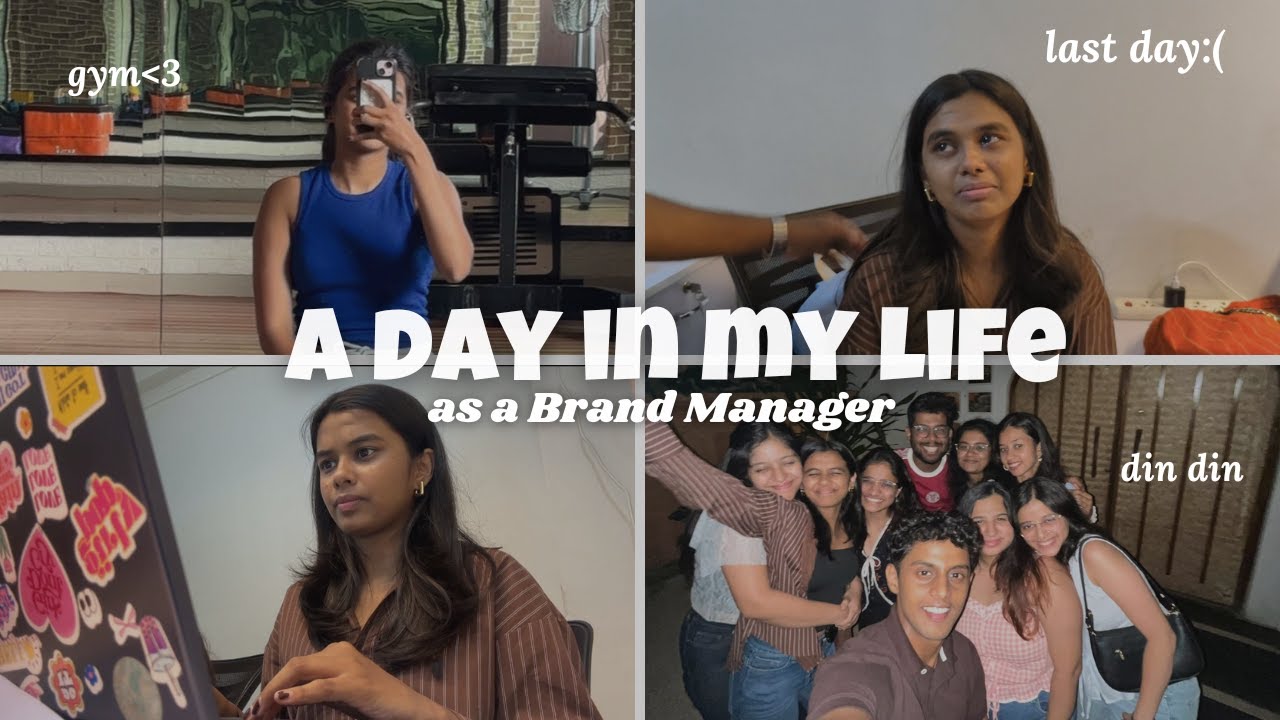 What It’s Like Being a Brand Manager at 22 | Last Office Day Vlog👩‍💻🥺