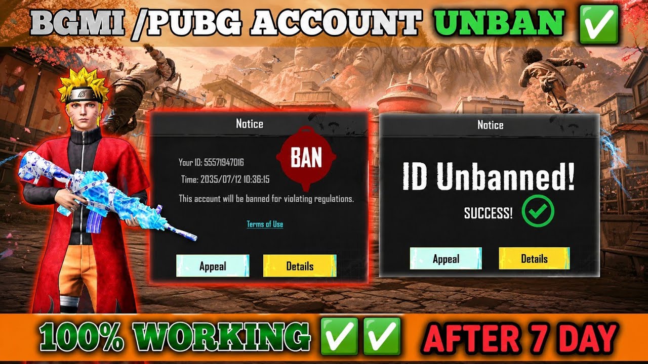 🔥 The Right Way To UNBAN BGMI Account 2026 | How To Unban BGMI Account 4.5 Update