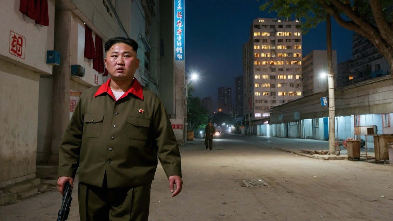 GTA 5 gameplay in North Korea - Reimagined by AI