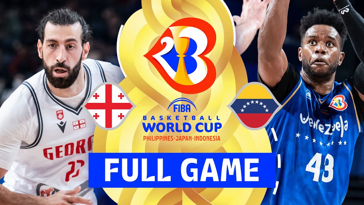 Georgia v Venezuela | Full Basketball Game | FIBA Basketball World Cup 2023