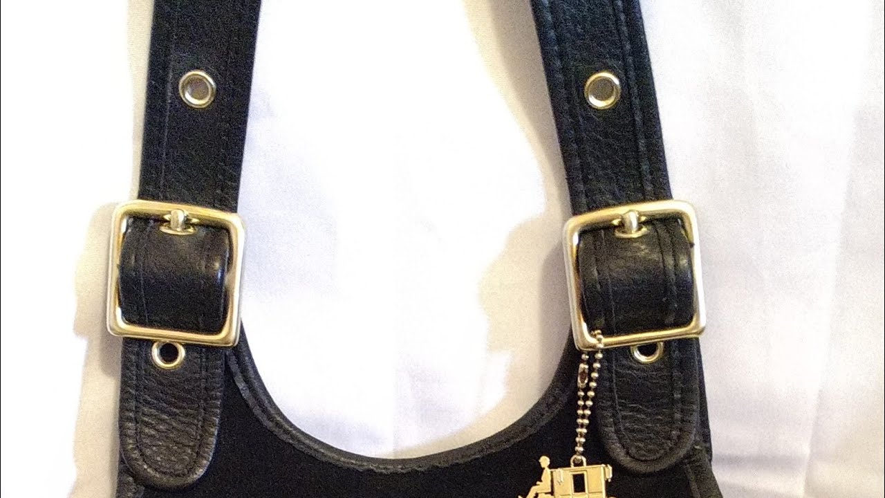 Cleaning Vintage Coach Hardware With Blue Magic