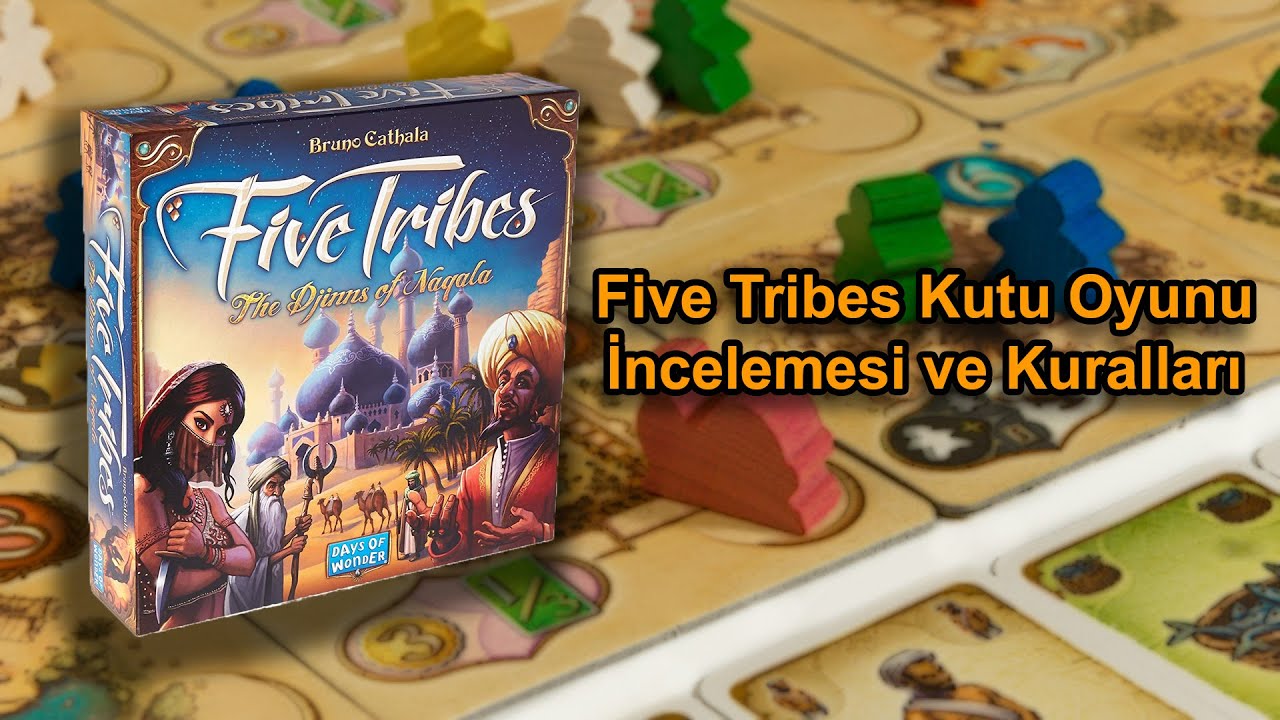 Five Tribes Kutu Oyunu İncelemesi ve Kuralları