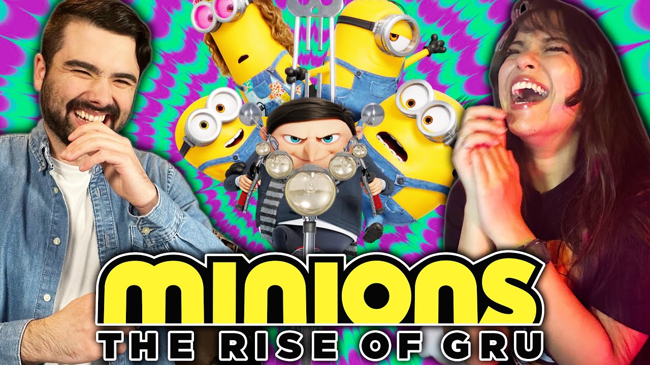 MINIONS 2: THE RISE OF GRU (2022) MOVIE REACTION FIRST TIME WATCHING