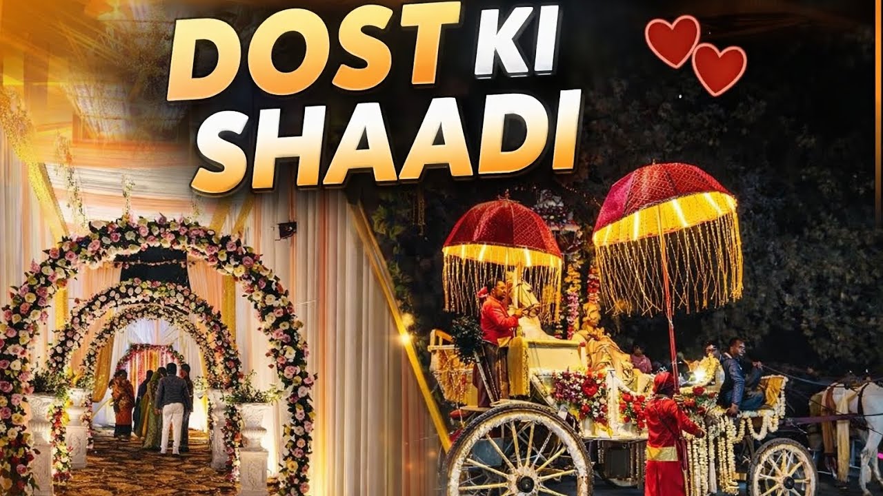Aaj gaya tha dost ki Shadi m 🥰 #shaadi #dulha #vlog 